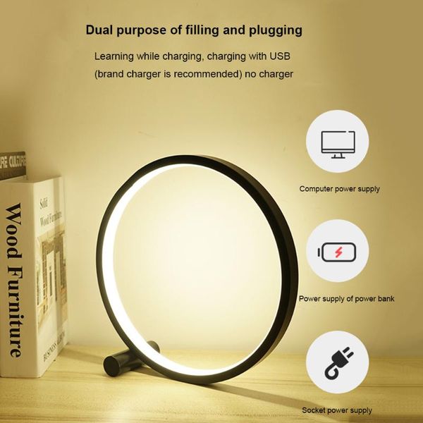 night lights led table lamp round acrylic desk circular bedside light for home modern minimalist decoration dimmable
night lights led table lamp round acrylic desk circular bedside light for home modern minimalist decoration dimmable