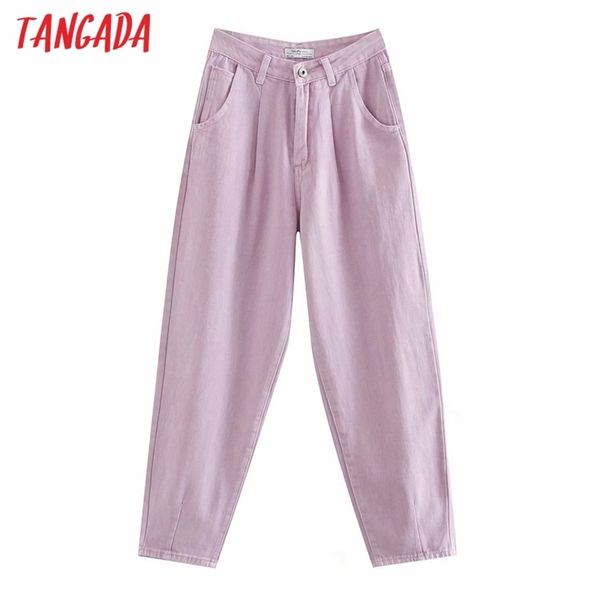 tangada women violet chic mom jeans pants arrival long trousers pockets zipper loose casual female denim 4m108 210818, Blue
tangada women violet chic mom jeans pants arrival long trousers pockets zipper loose casual female denim 4m108 210818, Blue