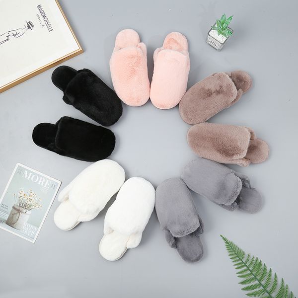 slippers autumn and winter plush cotton slippers indoor warm women's bag head long rabbit hair, Black
slippers autumn and winter plush cotton slippers indoor warm women's bag head long rabbit hair, Black