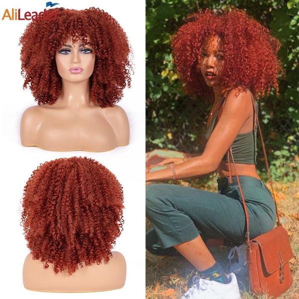 synthetic wigs kinky curly wig with bangs for black women cosplay heat resistant short hair fringe
synthetic wigs kinky curly wig with bangs for black women cosplay heat resistant short hair fringe