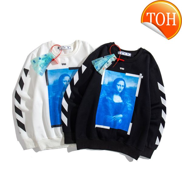 lisa white20fw mona off style round neck sweater men's and women's oil painting arrstyle twill pullover sweatshirt, Black
lisa white20fw mona off style round neck sweater men's and women's oil painting arrstyle twill pullover sweatshirt, Black