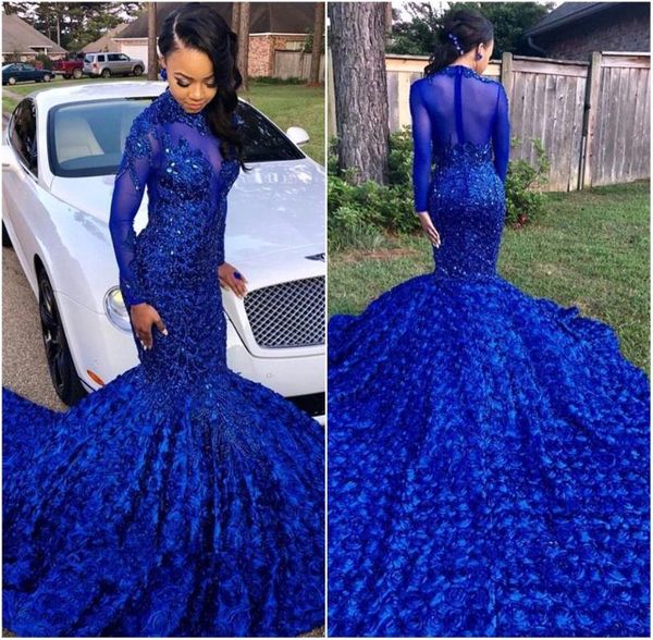 party dresses real pictures royal blue mermaid prom 2021 high neck long sleeve appliques winter formal dress evening gowns women, White;black
party dresses real pictures royal blue mermaid prom 2021 high neck long sleeve appliques winter formal dress evening gowns women, White;black