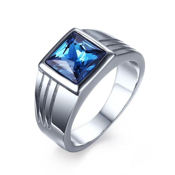 wedding rings blue cz zircon engagement band ring for men silver-color stainless steel high quality, Slivery;golden
wedding rings blue cz zircon engagement band ring for men silver-color stainless steel high quality, Slivery;golden