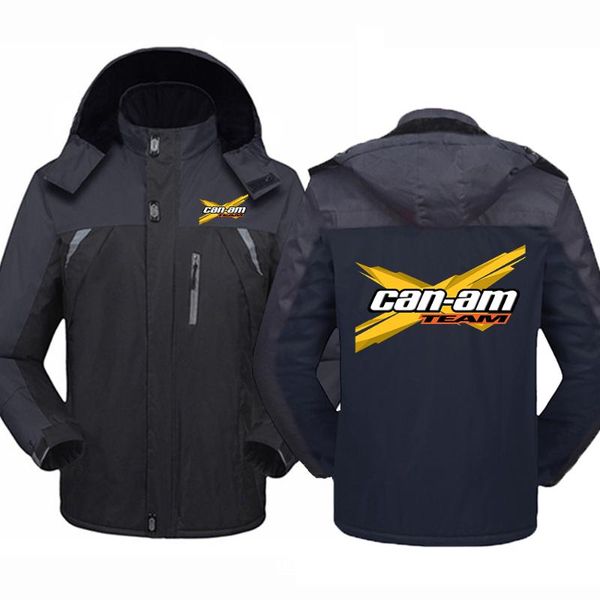 men's hoodies & sweatshirts winter 2021 brp can-am logo man warm thicken windbreaker waterproof outdoor cold-proof mountaineering coats, Black
men's hoodies & sweatshirts winter 2021 brp can-am logo man warm thicken windbreaker waterproof outdoor cold-proof mountaineering coats, Black