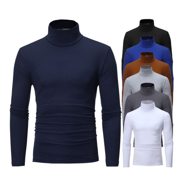 autumn and winter new style foreign trade high neck solid color t-shirt men's slim long-sleeved t-shirt bottoming shirt 581, White;black
autumn and winter new style foreign trade high neck solid color t-shirt men's slim long-sleeved t-shirt bottoming shirt 581, White;black