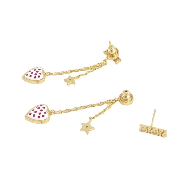 special offer 2021 luxury designer jewelry earrings strawberry five pointed star long love star red, Silver
special offer 2021 luxury designer jewelry earrings strawberry five pointed star long love star red, Silver