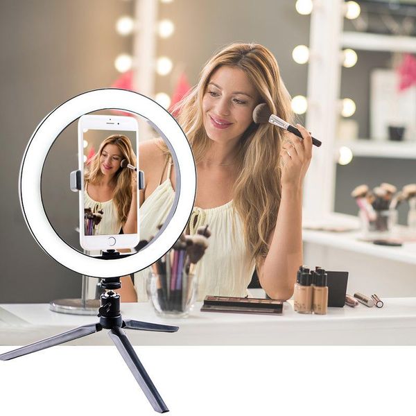 flash heads pography led selfie ring light 16/26cm dimmable po studio with mini tripod usb plug for makeup youtube video live
flash heads pography led selfie ring light 16/26cm dimmable po studio with mini tripod usb plug for makeup youtube video live