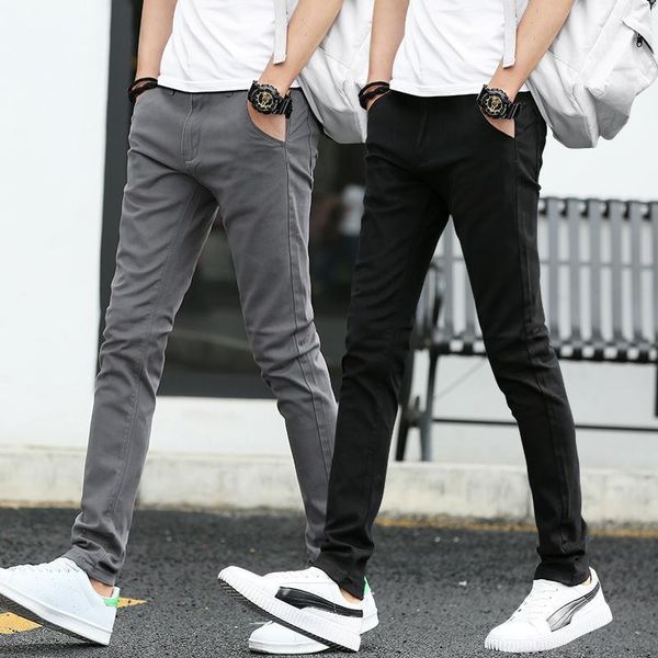 men's pants spring and autumn casual sports leisure slim 2021 straight leg trousers, Black
men's pants spring and autumn casual sports leisure slim 2021 straight leg trousers, Black