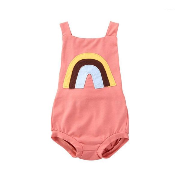 infant baby girls romper sleeveless sling rainbow patch back straps outfit hollow design pleated waist band jumpsuit rompers, Blue
infant baby girls romper sleeveless sling rainbow patch back straps outfit hollow design pleated waist band jumpsuit rompers, Blue