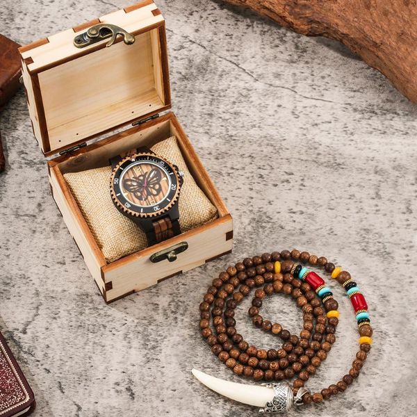 wristwatches male classical wooden band clock man watches with necklace retro wood men's butterfly face quartz wrist watch, Slivery;brown
wristwatches male classical wooden band clock man watches with necklace retro wood men's butterfly face quartz wrist watch, Slivery;brown