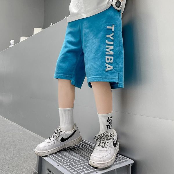 trousers children's clothing boys letter print cotton sports five-point pants summer kids, Blue
trousers children's clothing boys letter print cotton sports five-point pants summer kids, Blue