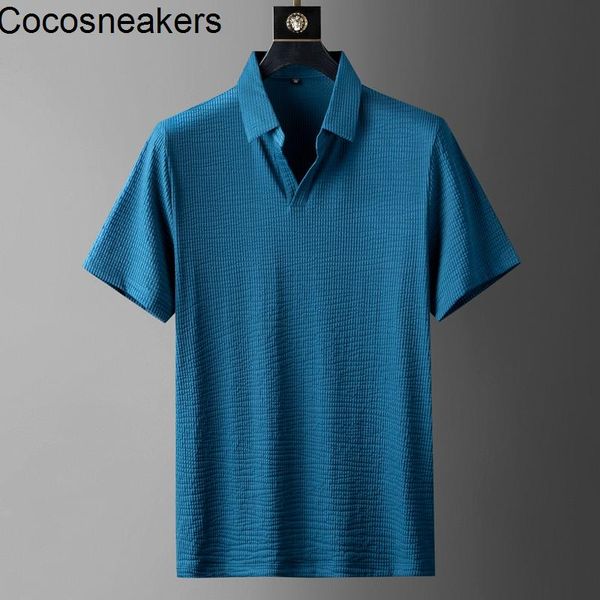 men's polos lightweight pressure-seersucker fabric imported from korea chicken heart small v-neck lapel summer ice silk short, White;black
men's polos lightweight pressure-seersucker fabric imported from korea chicken heart small v-neck lapel summer ice silk short, White;black