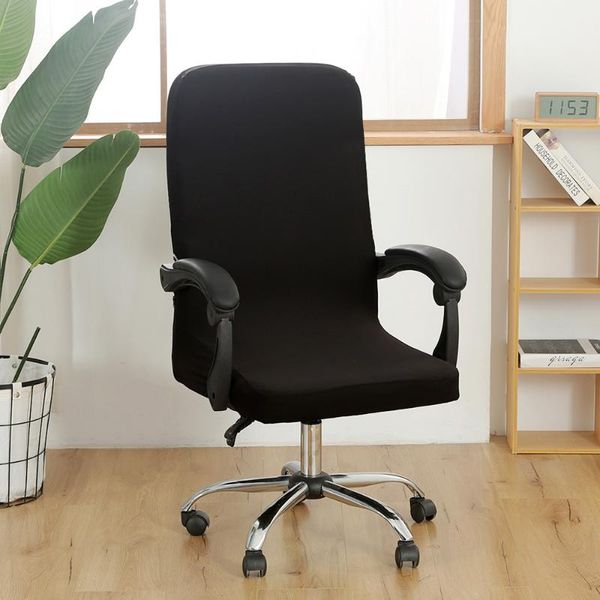 solid color elastic stretch office chair cover spandex computer game slipcover dustproof rotatable armchair protectors m/l covers
solid color elastic stretch office chair cover spandex computer game slipcover dustproof rotatable armchair protectors m/l covers