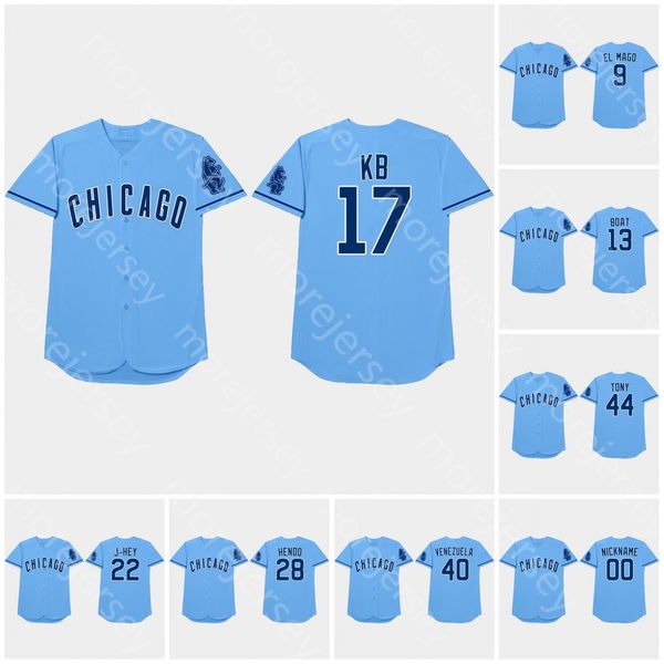 2021 players' weekend nicknames jersey el mago boat kb j-hey hendo venezuela tony baez bote bryant heyward hendricks contreras rizzo, Blue;black
2021 players' weekend nicknames jersey el mago boat kb j-hey hendo venezuela tony baez bote bryant heyward hendricks contreras rizzo, Blue;black