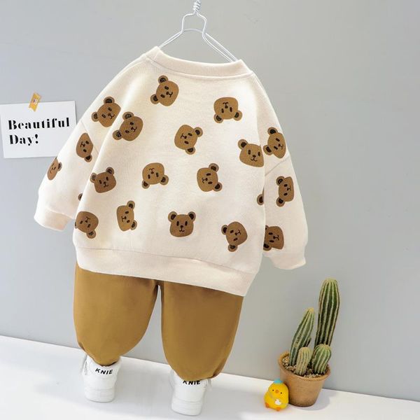 clothing sets 2pcs baby boys girls pullover set toddler outfit animal cartoon and pants clothes casual suit for spring, White
clothing sets 2pcs baby boys girls pullover set toddler outfit animal cartoon and pants clothes casual suit for spring, White