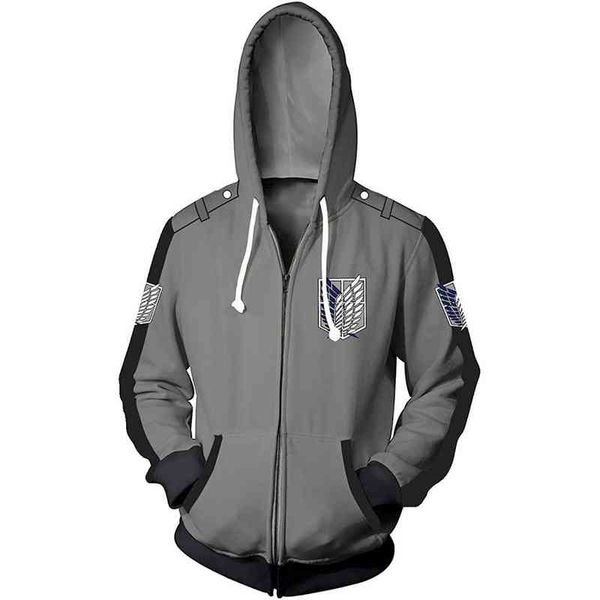 anime attack on titan cosplay costum men hoodi ets male zipper sweatshirts shingeki eren mikasa acker cloth autumn, Black
anime attack on titan cosplay costum men hoodi ets male zipper sweatshirts shingeki eren mikasa acker cloth autumn, Black