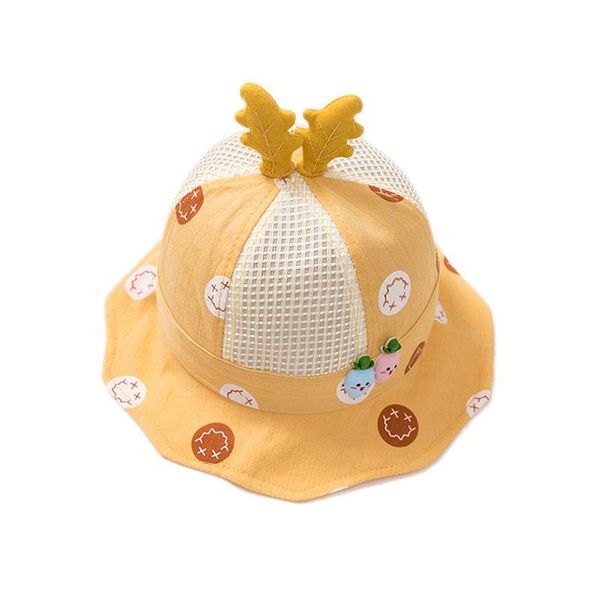 caps & hats baby hat for children kids cap girl born boy breathable mesh bucket girls 6-24m, Yellow
caps & hats baby hat for children kids cap girl born boy breathable mesh bucket girls 6-24m, Yellow