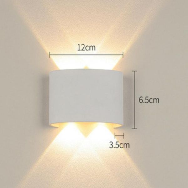 wall lamp led ip65 waterproof outdoor garden lighting indoor aluminum light bedroom living room stairs for home
wall lamp led ip65 waterproof outdoor garden lighting indoor aluminum light bedroom living room stairs for home