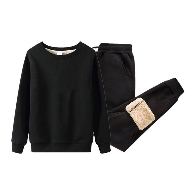 men's tracksuits cashmere and thickened lamb wool sports suit sportswear winter middle-aged elderly two-piece sweater pants, Gray
men's tracksuits cashmere and thickened lamb wool sports suit sportswear winter middle-aged elderly two-piece sweater pants, Gray