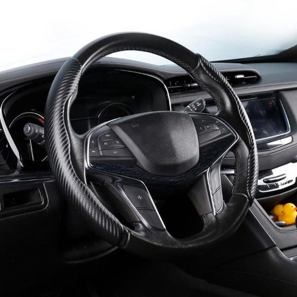 steering wheel covers universal car cover ultra-thin carbon fiber pattern anti-skid protective decor interior accessories
steering wheel covers universal car cover ultra-thin carbon fiber pattern anti-skid protective decor interior accessories