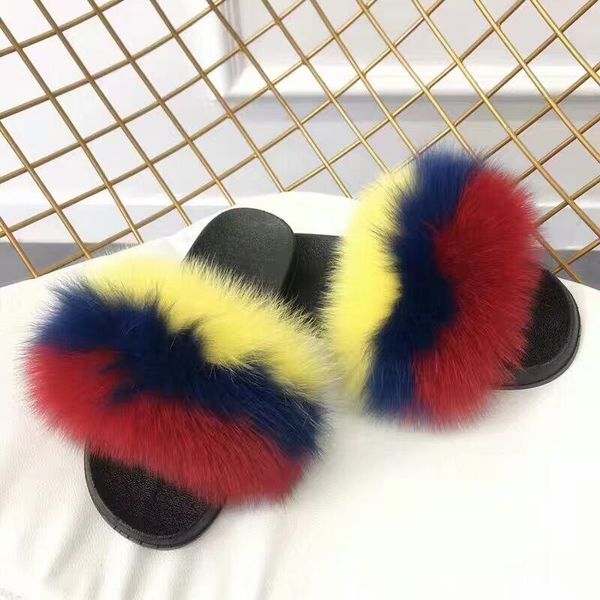 slippers ladies colorful fur fluffy women's lovely plush real hair slides party furry flip flops sandals, Black
slippers ladies colorful fur fluffy women's lovely plush real hair slides party furry flip flops sandals, Black