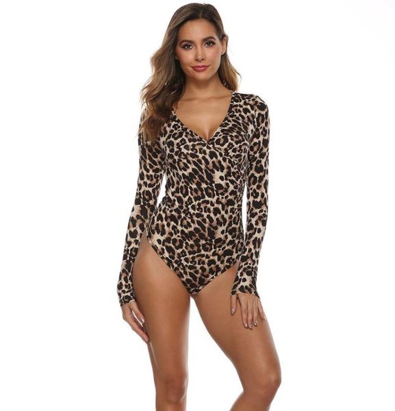 women's jumpsuits & rompers leopard bodysuit for women skin-tight skinny body suit v-neck long sleeves playsuit printed romper, Black;white
women's jumpsuits & rompers leopard bodysuit for women skin-tight skinny body suit v-neck long sleeves playsuit printed romper, Black;white
