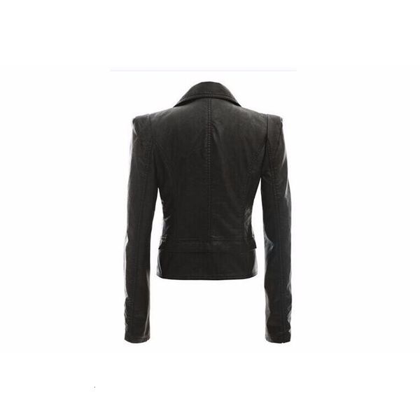 women's leather & faux wholesale- women jacket rivet zipper motorcycle turn down collar chaquetas mujer argyle pattern s-3xl1, Black
women's leather & faux wholesale- women jacket rivet zipper motorcycle turn down collar chaquetas mujer argyle pattern s-3xl1, Black