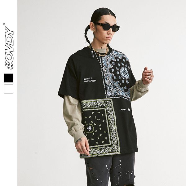 wxwovdy men's 2021 spring and summer new street fashion hip hop cashew totem print oversize short sve men's wear, White;black
wxwovdy men's 2021 spring and summer new street fashion hip hop cashew totem print oversize short sve men's wear, White;black