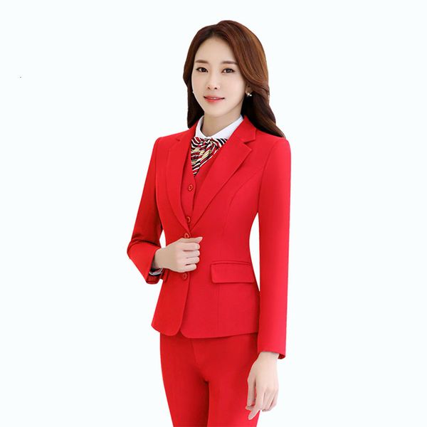 pant three pieces female ensemble blazer vest and pants suits lady in office formal work purple career blue s-5xl uniform, White
pant three pieces female ensemble blazer vest and pants suits lady in office formal work purple career blue s-5xl uniform, White
