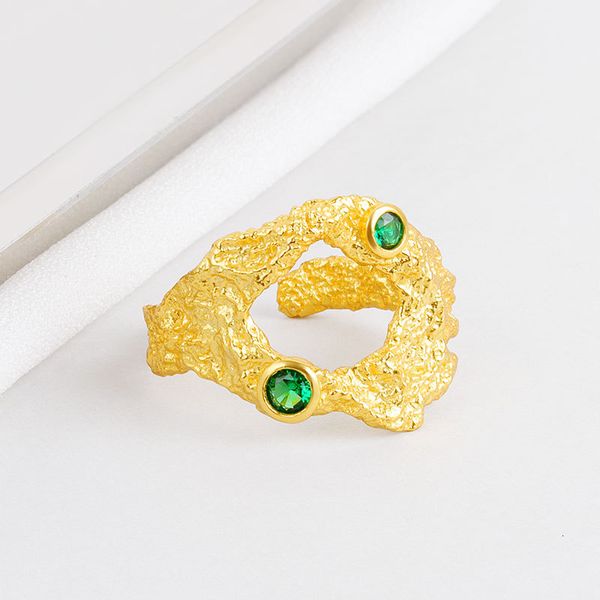 epenin's versatile korean s925 pure silver ins niche design sense irregular texture face green diamond ring
epenin's versatile korean s925 pure silver ins niche design sense irregular texture face green diamond ring