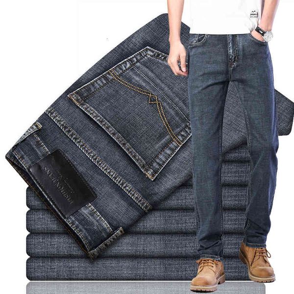 jean 2021 springtime lean trend straight smoky gray denim brem fine classic business light jeans, Blue
jean 2021 springtime lean trend straight smoky gray denim brem fine classic business light jeans, Blue