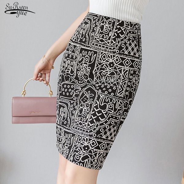 fashion printed large size 5xl pencil skirt femal nature waist hip temperament joker elastic s women 6534 50 210427, Black
fashion printed large size 5xl pencil skirt femal nature waist hip temperament joker elastic s women 6534 50 210427, Black