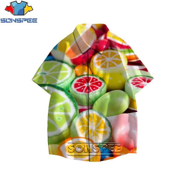 men's casual shirts sonspee 3d printing men woman shirt lemon lollipop flavored candy colorful sweet loose large size all-match nice ha, White;black
men's casual shirts sonspee 3d printing men woman shirt lemon lollipop flavored candy colorful sweet loose large size all-match nice ha, White;black