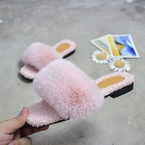 women slippers fluffy spring fur fashion low heels square toe shoes woman plush ladies footwear comfort slipper 2021, Black
women slippers fluffy spring fur fashion low heels square toe shoes woman plush ladies footwear comfort slipper 2021, Black