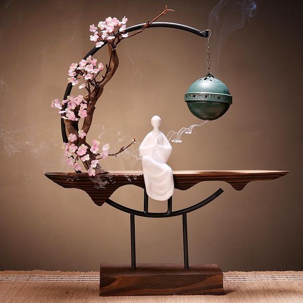 antique wooden incense burner ceramic backflow smoke back flow holder wood bruleur encens home decoration ad50ib fragrance lamps
antique wooden incense burner ceramic backflow smoke back flow holder wood bruleur encens home decoration ad50ib fragrance lamps