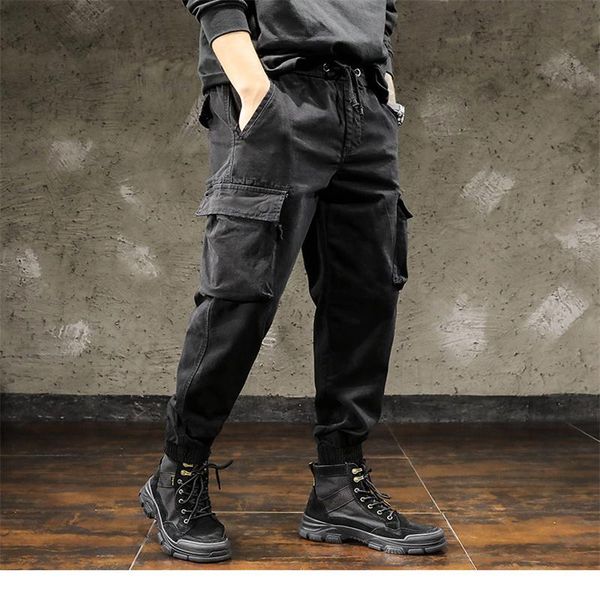 men's jeans army green overalls tide brand loose 2021 casual trousers with feet pants autumn and winter plus velvet, Blue
men's jeans army green overalls tide brand loose 2021 casual trousers with feet pants autumn and winter plus velvet, Blue
