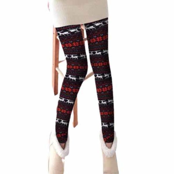 women's leggings autumn and winter christmas printed slim slimming ladies high waist long pants cute pattern warmth, Black
women's leggings autumn and winter christmas printed slim slimming ladies high waist long pants cute pattern warmth, Black