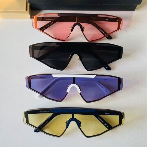new fashion sunglasses lady one-piece lens personality trend men or women outdoor driving designer glasses uv400 protection black pink purpl, White;black
new fashion sunglasses lady one-piece lens personality trend men or women outdoor driving designer glasses uv400 protection black pink purpl, White;black