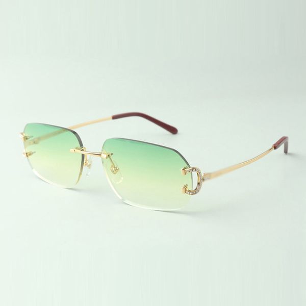 direct sales designer sunglasses 3524024 with diamond claw wires temples glasses, size: 18-140 mm, White;black
direct sales designer sunglasses 3524024 with diamond claw wires temples glasses, size: 18-140 mm, White;black