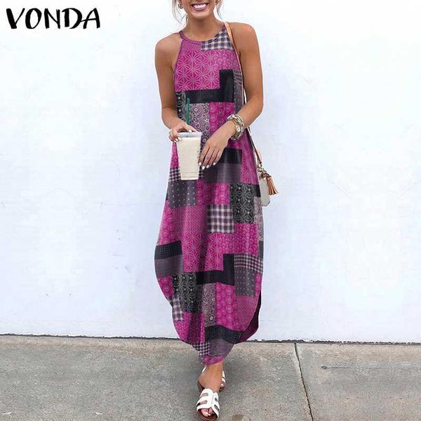 casual dresses summer maxi dress women's asymmetrical sundress vonda 2021 fashion split halter vestidos female robe femme s-5xl, Black;gray
casual dresses summer maxi dress women's asymmetrical sundress vonda 2021 fashion split halter vestidos female robe femme s-5xl, Black;gray
