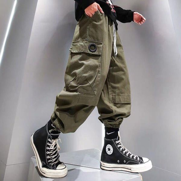men's pants men 2021 spring hip hop streetwear jogger pant fashion trousers multi-pocket casual sweatpants cargo w549, Black
men's pants men 2021 spring hip hop streetwear jogger pant fashion trousers multi-pocket casual sweatpants cargo w549, Black