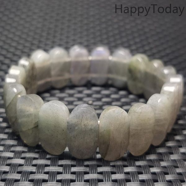 natural labradorite bracelets geometry long beaded stone wrap bracelet elastic bangle, Black
natural labradorite bracelets geometry long beaded stone wrap bracelet elastic bangle, Black