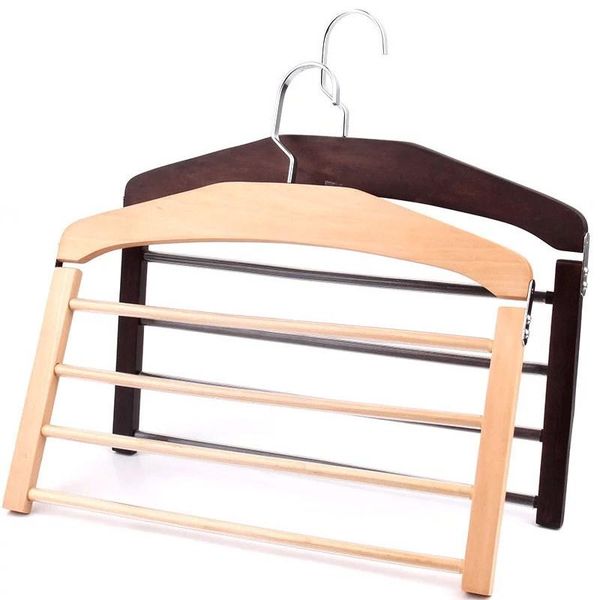 hangers & racks hanger wooden trousers rack multifunctional multi-layer towel trouser clip clothing store el clothes storage home finishing
hangers & racks hanger wooden trousers rack multifunctional multi-layer towel trouser clip clothing store el clothes storage home finishing