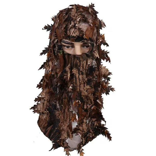 style camouflage face mask hunting hood head ghillie suits accessories outdoor sport hats, Black;white
style camouflage face mask hunting hood head ghillie suits accessories outdoor sport hats, Black;white