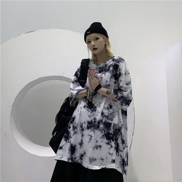 women's t-shirt harajuku ladies streetwear summer ins hipster o-neck pocket tie dye t shirt for women clothing hip hop causal tee loos, White
women's t-shirt harajuku ladies streetwear summer ins hipster o-neck pocket tie dye t shirt for women clothing hip hop causal tee loos, White