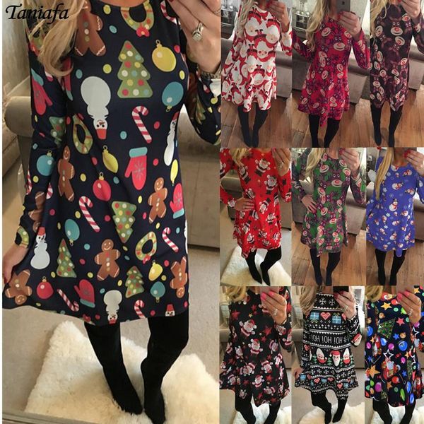 casual dresses 10 styles christma dress autumn women long sleeve cute christmas tree snowman loose plus size vestidos 5xl, Black;gray
casual dresses 10 styles christma dress autumn women long sleeve cute christmas tree snowman loose plus size vestidos 5xl, Black;gray