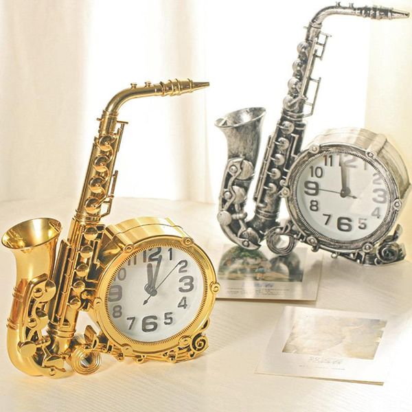 other clocks & accessories saxophone shaped alarm clock retro decorative bedside for bedroom home without battery (random color)
other clocks & accessories saxophone shaped alarm clock retro decorative bedside for bedroom home without battery (random color)