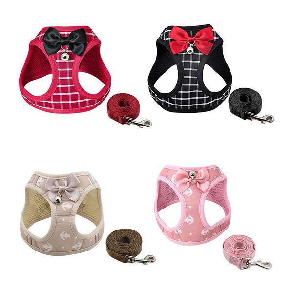 cat collars & leads adjustable breathable harness leash sets nylon mesh with bell cute bowknot clothes vest for puppy kitten cats pet suppli
cat collars & leads adjustable breathable harness leash sets nylon mesh with bell cute bowknot clothes vest for puppy kitten cats pet suppli