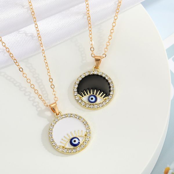 s2533 fashion jewelry evil eye necklace eyelash rhinstone blue eyes round pendant choker necklaces, Silver
s2533 fashion jewelry evil eye necklace eyelash rhinstone blue eyes round pendant choker necklaces, Silver