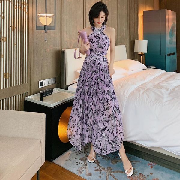 casual dresses beach dress 2021 summer women's floral hanging neck hollow irregular chiffon long women sundress, Black;gray
casual dresses beach dress 2021 summer women's floral hanging neck hollow irregular chiffon long women sundress, Black;gray